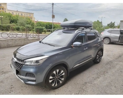 Бокс LUX IRBIS 450L темно-серый матовый с двустор. откр. (1750х850х400)