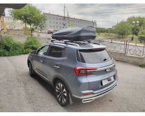 Бокс LUX IRBIS 450L темно-серый матовый с двустор. откр. (1750х850х400)