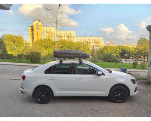 Бокс LUX IRBIS 150 черный матовый с двустор. откр. (1500х760х355)