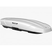 Автобокс Broomer Venture XL 500 Белый глянец, Fast Mount (крабы) (2130х890х420)